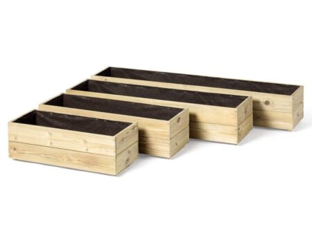 Jardinera de madera CITY