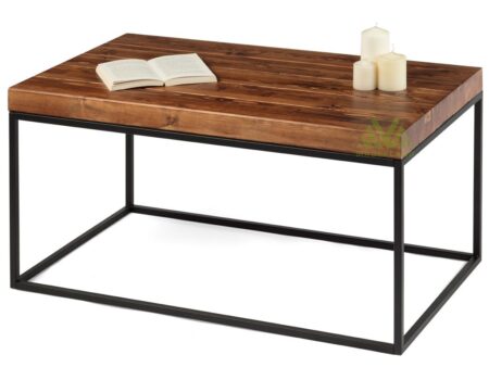 Mesa centro industrial NATHALIE 100x60cm