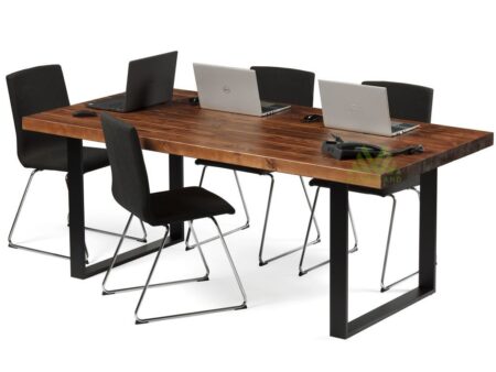 Mesa de madera rústica ANNETTE