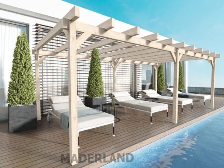 Pérgola madera MARSELLA
