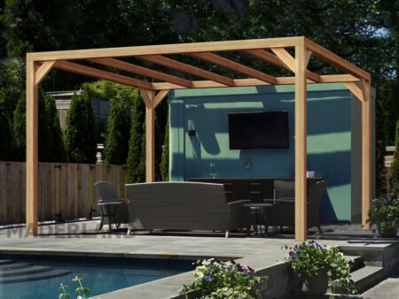 Pérgola madera SANTANDER