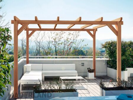 Pérgola madera SITGES