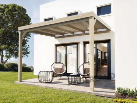 Pérgola con techo VALLADOLID