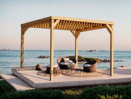 Pérgola semicubierta MÁLAGA