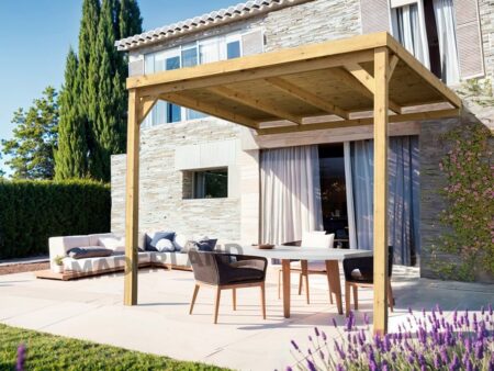 Pérgola con techo CASTELLÓN