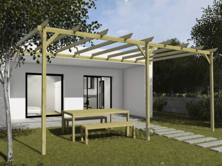 Pérgola madera ZAMORA